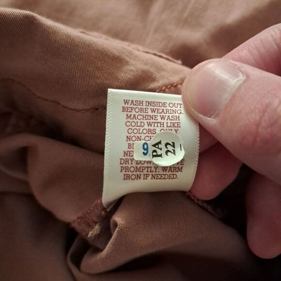 SO Sonoma Jacket Women's Large L Pink Cotton Utility Dusty Rose Chore Stretch - Picture 10 of 10